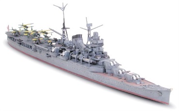 プラモデル　航空巡洋艦最上　希少　タミヤ タミヤ 1/700 日本航空巡洋艦 最上（もがみ） 4950344999248