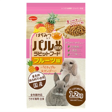 パルワン パルワンラビットフード フルーツ味 1.2kg 日本ペットフード