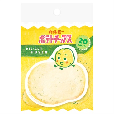 ダイカット付箋 カルビー レトロ