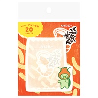 ダイカット付箋 カルビー レトロ(かっぱえびせん)