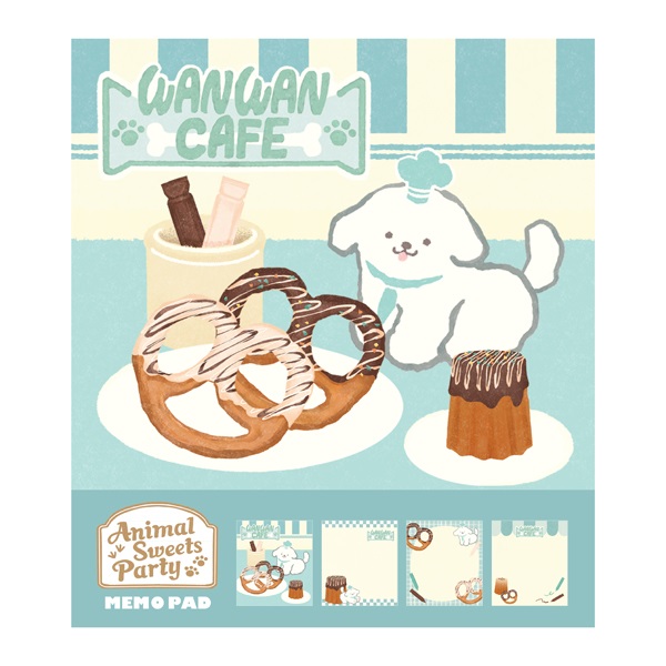 Animal Sweets Party メモパッド | イオンスタイルオンライン 衣料品