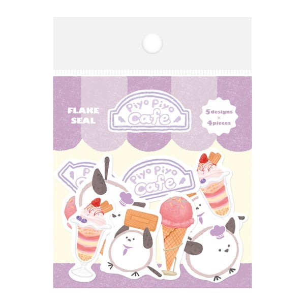Animal Sweets Party フレークシール(ピヨピヨカフェ)