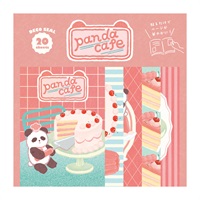 Animal Sweets Party デコシール(パンダカフェ)