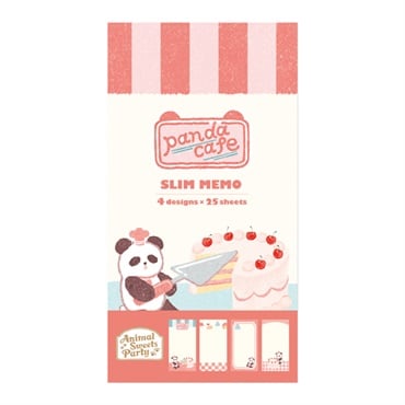 Animal Sweets Party スリムメモ(パンダカフェ)