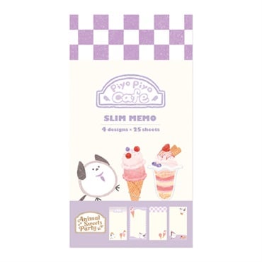 Animal Sweets Party スリムメモ(ピヨピヨカフェ)