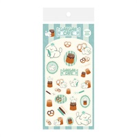 Animal Sweets Party クリアシールシート(ワンワンカフェ)