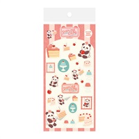 Animal Sweets Party クリアシールシート(パンダカフェ)