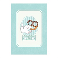 Animal Sweets Party 中綴じノート(ワンワンカフェ)