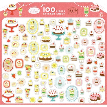 100ピースシール(スイーツパーティー)