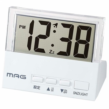マグ 目覚し時計 クリアタイム