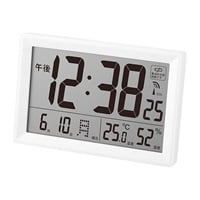 マグ デジタル電波時計 ビュースクエア(W-812WH-Z)