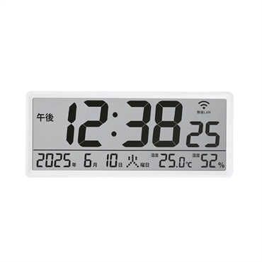 マグ 無線LAN大型時計 デジタル時計 | イオンスタイルオンライン 衣料