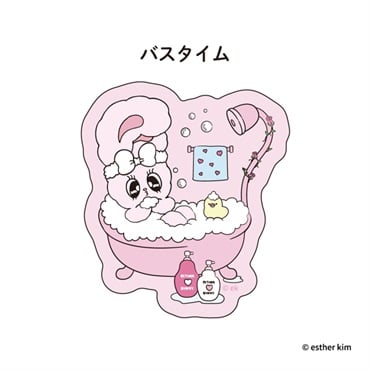 エスターバニー　ダイカットステッカー