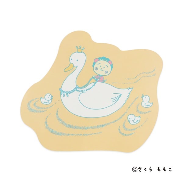 イオン限定 コジコジ ダイカットカード(白鳥)