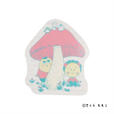 イオン限定 コジコジ ダイカットカード(きのこ)