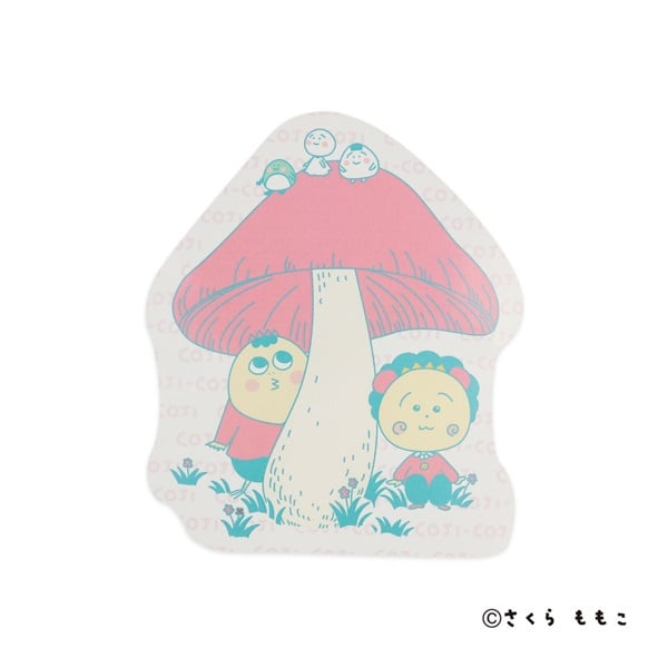 イオン限定 コジコジ ダイカットカード(きのこ)