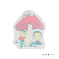 イオン限定 コジコジ ダイカットカード(きのこ)