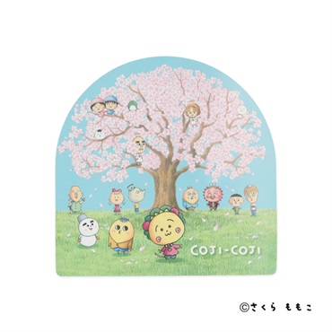 イオン限定 コジコジ ダイカットカード(コジコジと桜)
