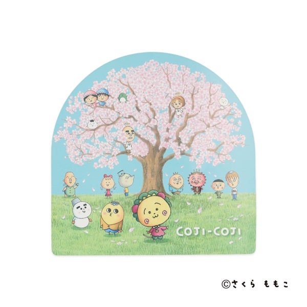 イオン限定 コジコジ ダイカットカード(コジコジと桜)