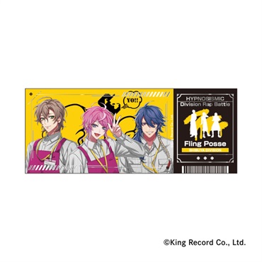 ヒプノシスマイク チケット風クリアカード（Fling Posse