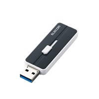 エレコム スライド式USBメモリ ブラック ELECOM | イオン