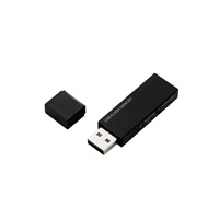 エレコム　キャップ式USBメモリ　ブラック　ELECOM(64GB)