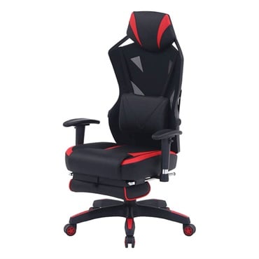 メッシュゲーミングチェア レイズ フットレスト付き | イオンスタイル