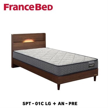 フランスベッド ベッドフレーム＆マットレスセット(SPT‐01・AN‐PRE