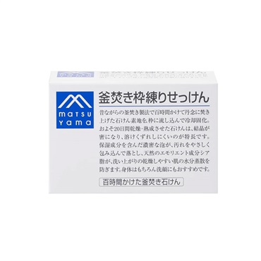  Mマークシリーズ 釜焚き枠練りせっけん 140g 松山油脂