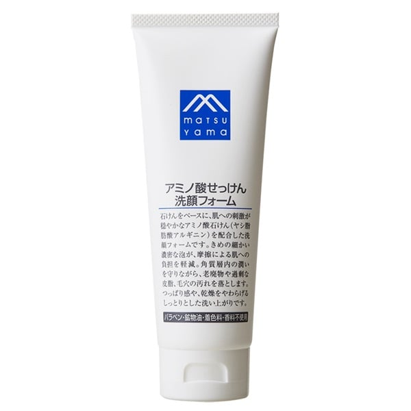 アミノ酸 せっけん 洗顔 フォーム 120g Mマークシリーズ 松山