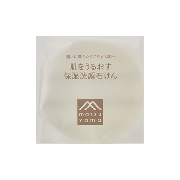 肌をうるおす保湿スキンケア 保湿 洗顔 石けん 100g 松山油脂