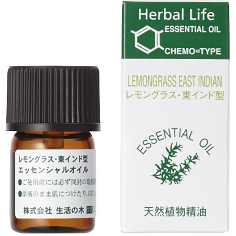 レモングラス エッセンシャルオイル 100ml エッセンシャルオイル レモングラス 3ml 生活の木 | イオンスタイル