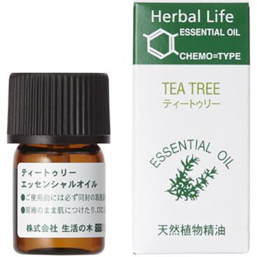 エッセンシャルオイル ティートゥリー 3ml 生活の木 | イオンスタイル
