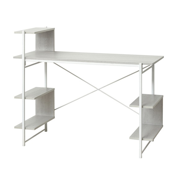 らくらく組立 棚付きデスク W120 | イオンスタイルオンライン 衣料品