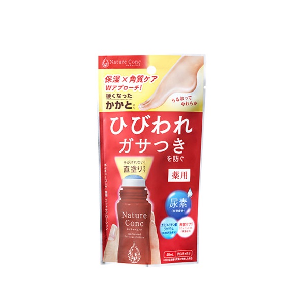 ネイチャーコンク 薬用 フットケアローション 40ml ナリス化粧品