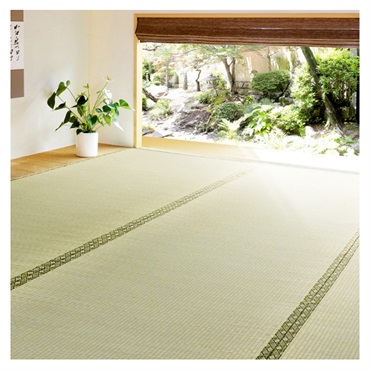 【新品未使用】洗える い草調ラグマット日本製(約286.5×286cm)ブラウン イ草・畳マット(ラグ・カーテン・ファブリック) 通販 | Amazon