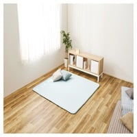 接触冷感 もっちり低反発ラグ クーネ(ブルーグリーン-130×180cm)