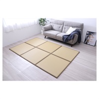 ユニット畳 PPスカッシュ(ベージュ-単品（1枚入り）)