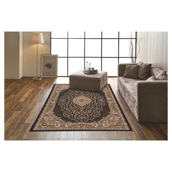 高級 ウィルトン織り 絨毯 メダリオン柄 ベルミラ 200x250cm ネイビー 高級 玄関マット 80x140cm ウィルトン メダリオン柄 ベルミラ ネイビー