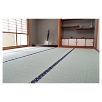 国産　い草糸引織上敷　梅花(1畳-江戸間)