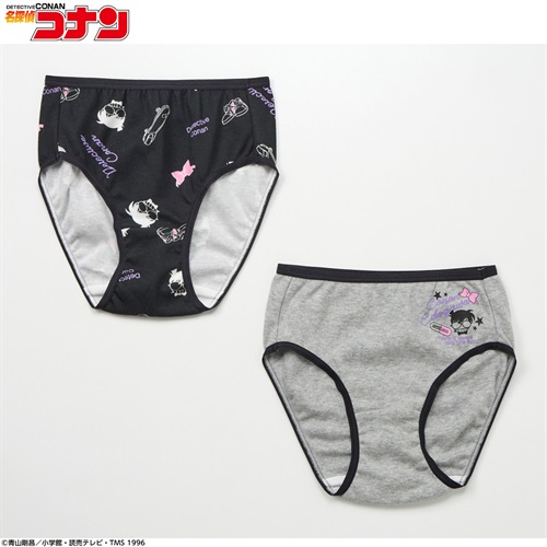 名探偵コナン ２枚組ショーツ 女の子 キッズ 130cm-150cm