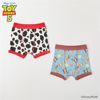 トイ・ストーリー５ / ボクサーパンツ２枚組 キッズ 男の子 100cm-120cm(サックス-100cm)