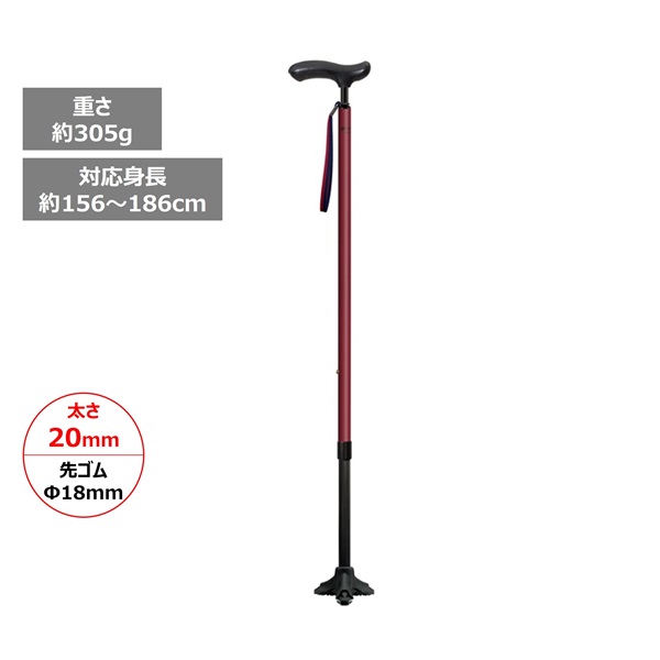 すべりにくい3点杖 [やわらGEL] SINANO シナノ | イオンスタイル