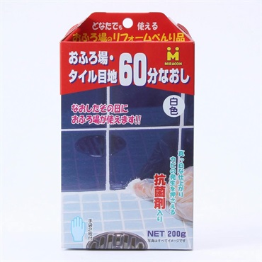 日本ミラコン産業　　風呂場タイル目地　200g