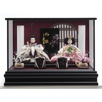 久月 親王ケース飾り「美桜」 4960282394180 ひな人形 雛人形 | イオン