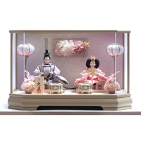 東京久月　雛人形　親王飾り収納セット・サイズ間口約６３×奥行約４１×高さ約５８㎝ 東京久月 雛人形 親王飾り収納セット・サイズ間口約63×奥行約41×高