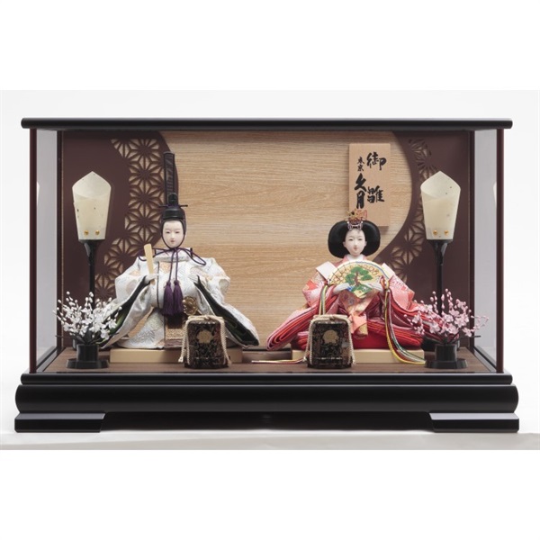 久月 親王ケース飾り「麻由」 4960282394272 ひな人形 雛人形 | イオン