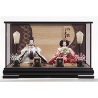 お値下げしました。かぐや雛人形ケース入り 久月 親王ケース飾り「麻由」 4960282394272 ひな人形 雛人形 | イオン