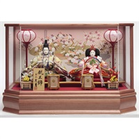 久月 親王ケース飾り「ひなた」 4960282394999 ひな人形 雛人形