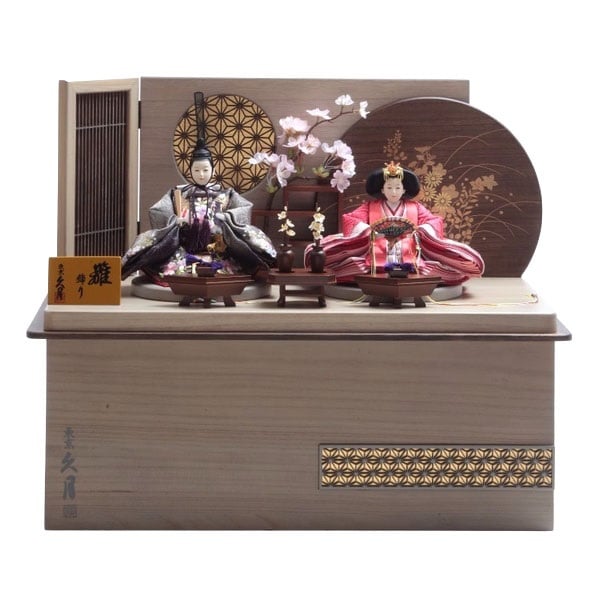 久月 親王収納飾り「美麗(みれい)」 4960282395835 ひな人形 雛人形(4960282395835)